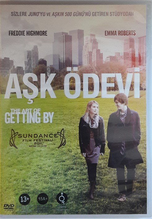 AŞK ÖDEVİ - THE ART OF GETTING BY - FREDDIE HIGHMORE - EMMA ROBERTS - DVD 2.EL