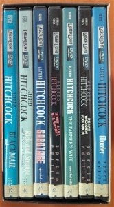 ALFRED HITCHCOCK The COLLECTION - 7DVD KUTU 2.EL 1.BÖLGE TR ALTYAZI YOKTUR