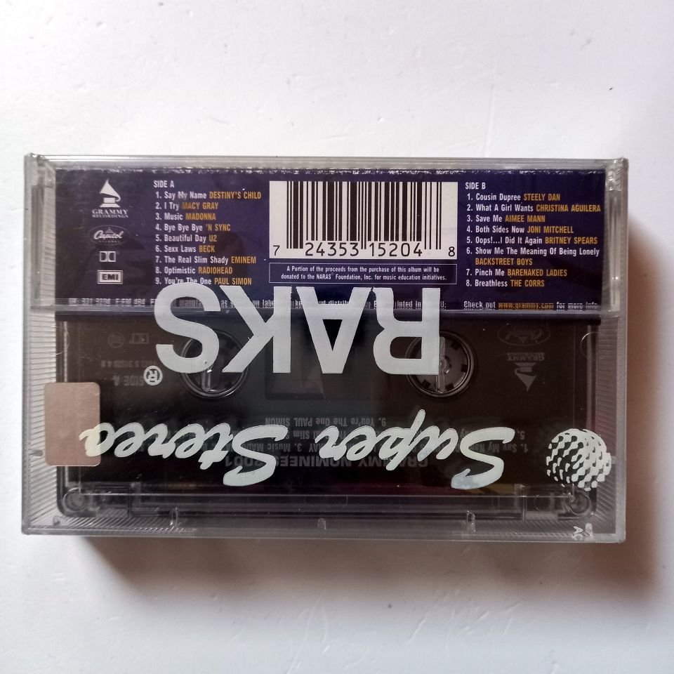 GRAMMY NOMINEES 2001 - KASET SIFIR