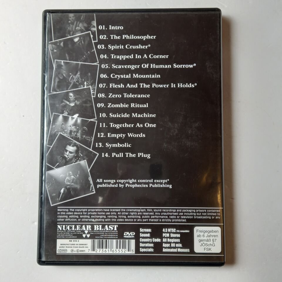 DEATH - LIVE IN L.A. (DEATH & RAW) - DVD 2.EL