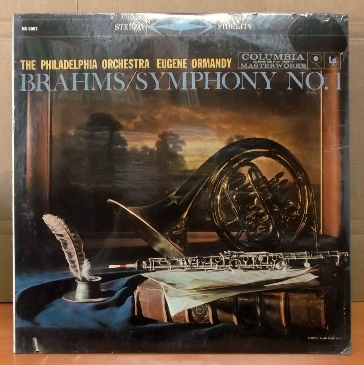 BRAHMS SYMPHONY No.1 - EUGENE ORMANDY - LP SIFIR