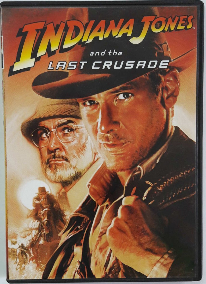 INDIANA JONES AND THE LAST CRUSADE - HARRISON FORD - SEAN CONNERY - STEVEN SPIELBERG - DVD 2.EL