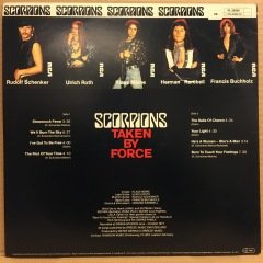 SCORPIONS - TAKEN BY FORCE (1977) 2.EL PLAK