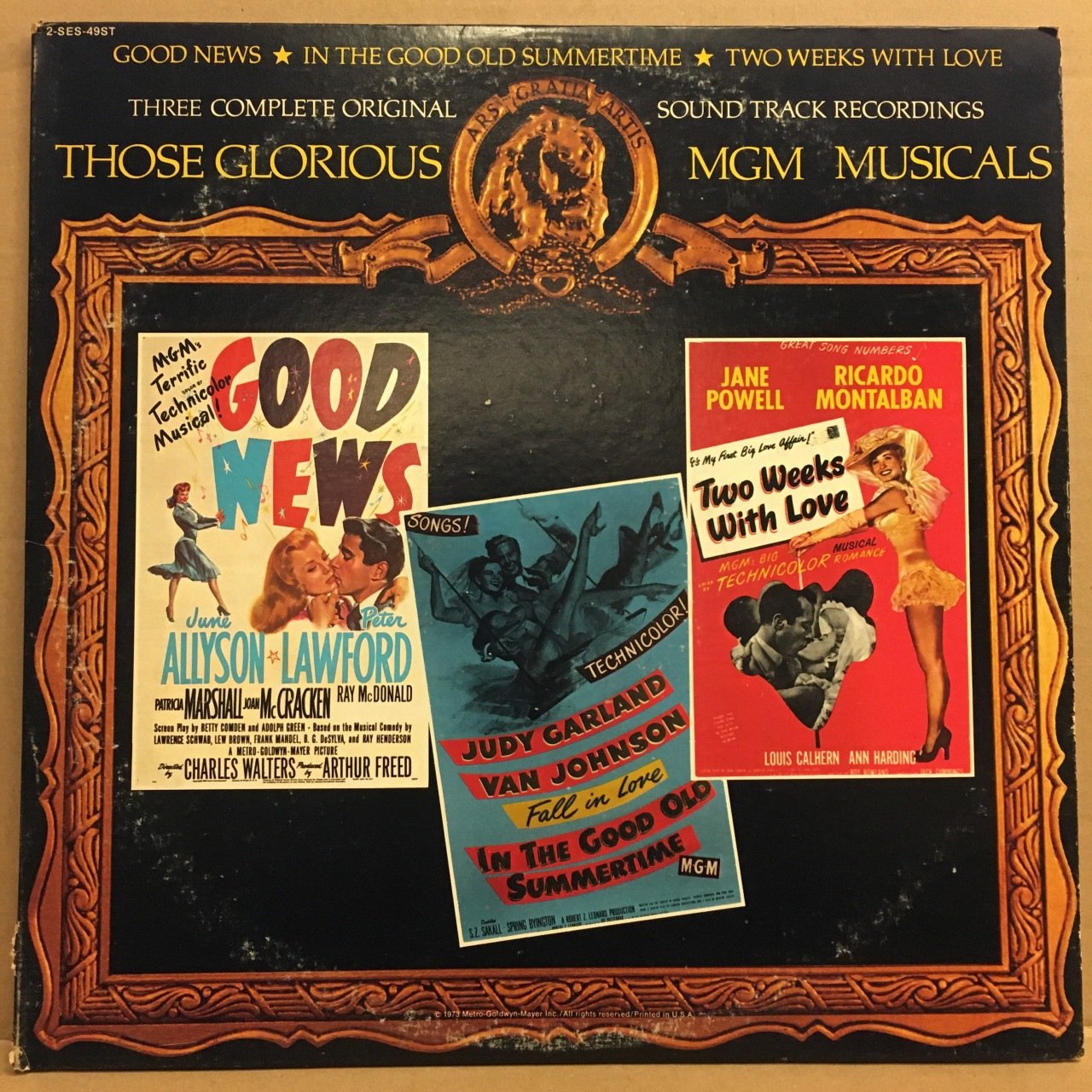 GOOD NEWS / IN THE GOOD OLD SUMMERTIME / TWO WEEKS WITH LOVE - MGM SOUNDTRACKS (1973) 2.EL 2PLAK