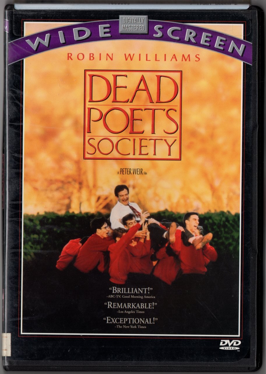 DEAD POETS SOCIETY - ROBIN WILLIAMS - PETER WEIR - DVD 2.EL 1.BÖLGE TR ALTYAZI YOKTUR