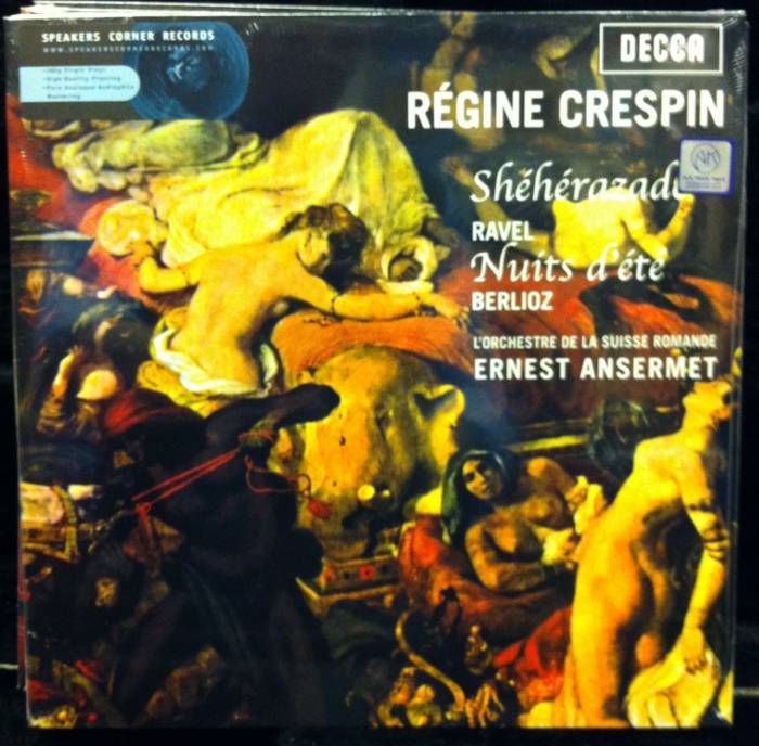 RAVEL SHEHERAZADE - BERLIOZ NUITS D'ETE 180G