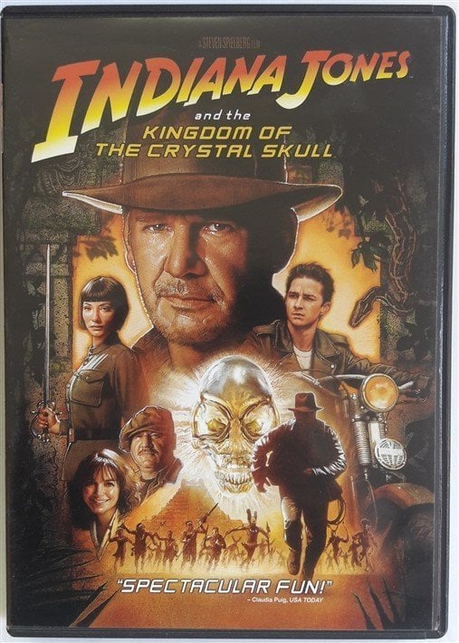 INDIANA JONES AND THE KINGDOM OF THE CRYSTAL SKULL - HARRISON FORD - CATE BLANCHETT - STEVEN SPIELBERG - DVD 2.EL