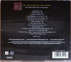 THE PHANTOM OF THE OPERA SOUNDTRACK / ANDREW LLOYD WEBBER (2004) CD 2.EL