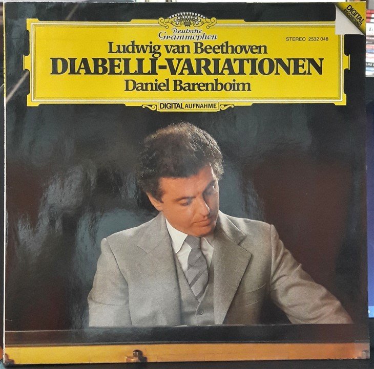 BEETHOVEN: DIABELLI-VARIATIONEN, DANIEL BARENBOIM (1982) - PLAK 2.EL