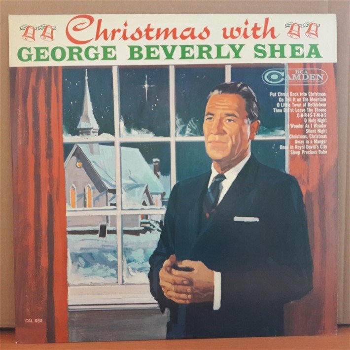 CHRISTMAS WITH GEORGE BEVERLY SHEA (1964) - LP 2.EL PLAK