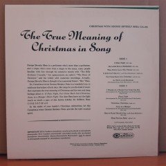 CHRISTMAS WITH GEORGE BEVERLY SHEA (1964) - LP 2.EL PLAK
