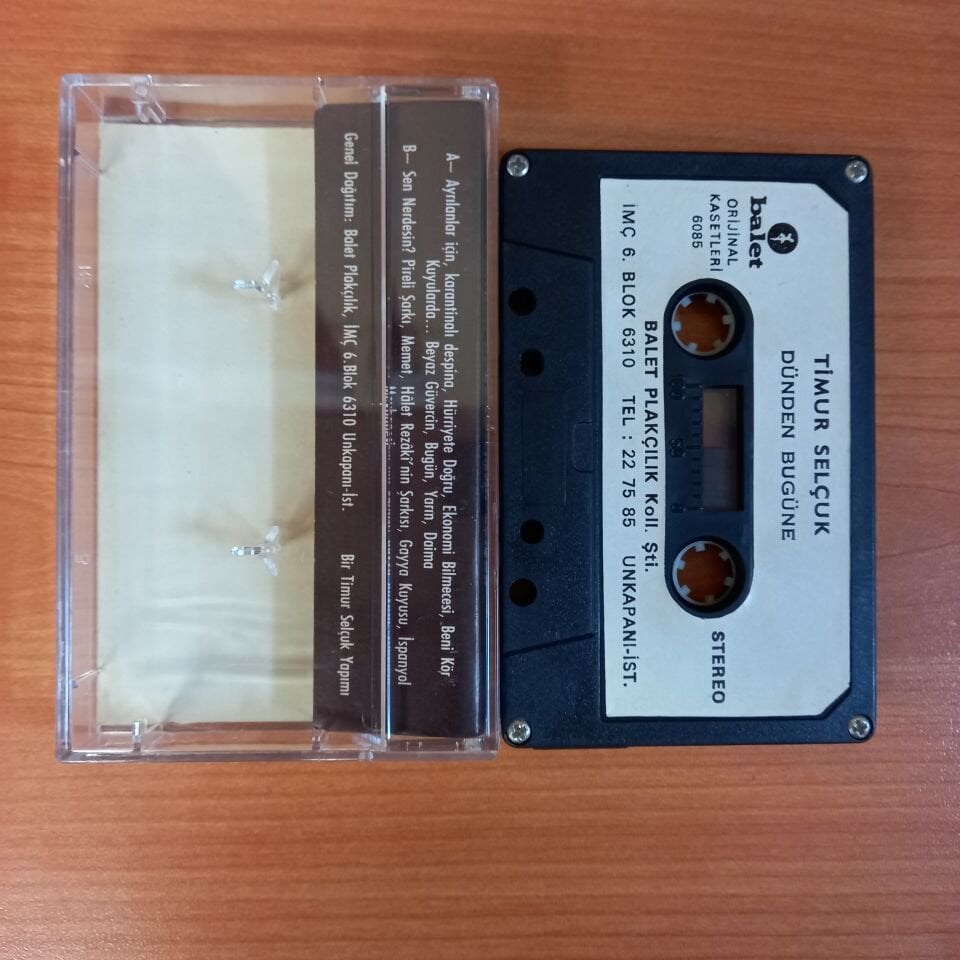 TİMUR SELÇUK - DÜNDEN BUGÜNE - KASET 2.EL
