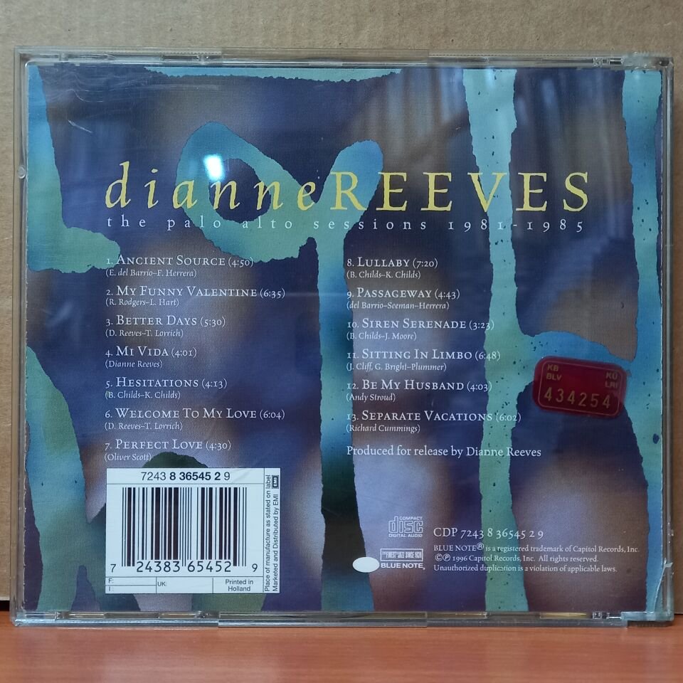 DIANNE REEVES – THE PALO ALTO SESSIONS 1981-1985 (1996) - CD 2.EL
