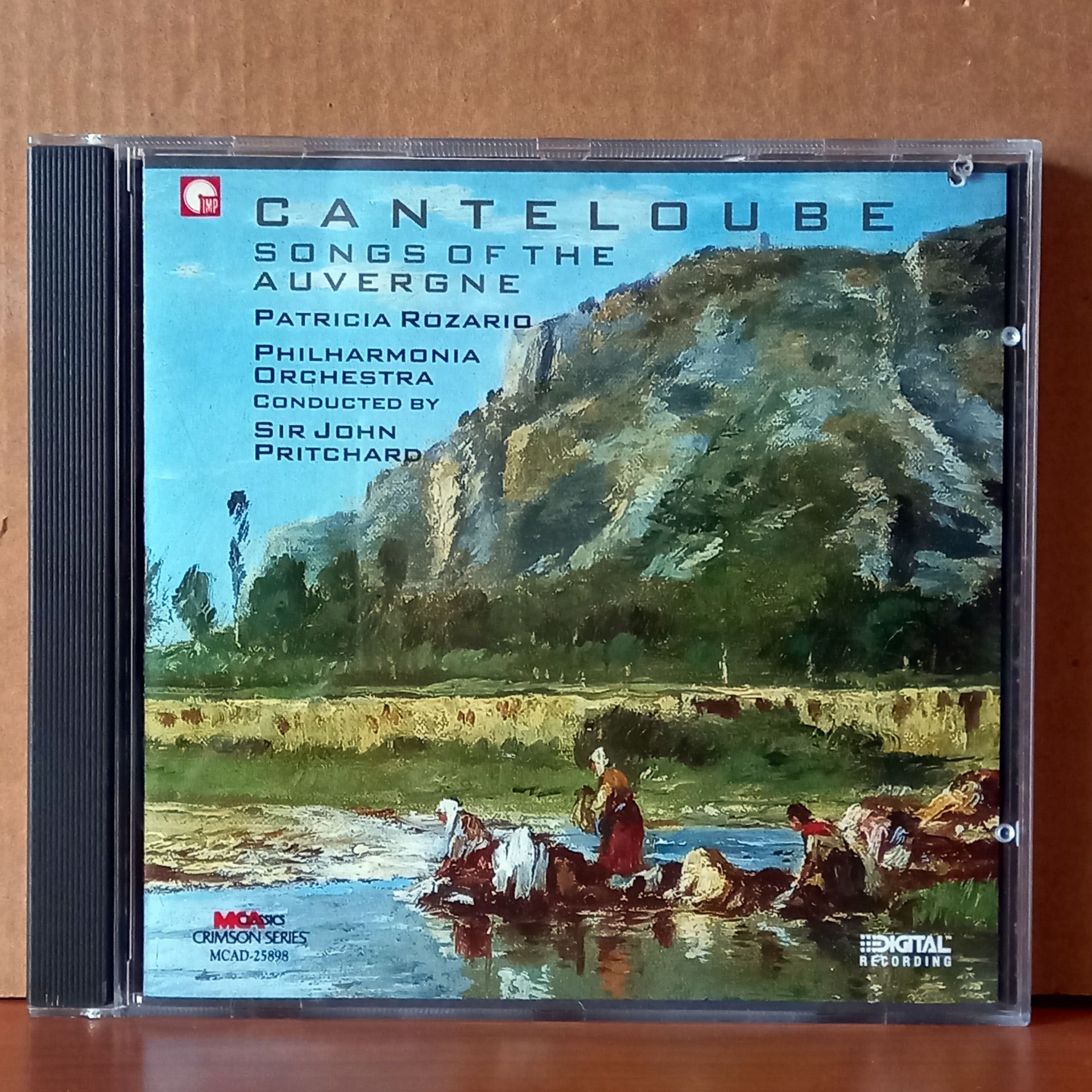 CANTELOUBE: SONGS OF THE AUVERGNE / JOSEPH CANTELOUBE, PATRICIA ROZARIO, PHILHARMONIA ORCHESTRA, JOHN PRITCHARD (1990) - CD 2.EL