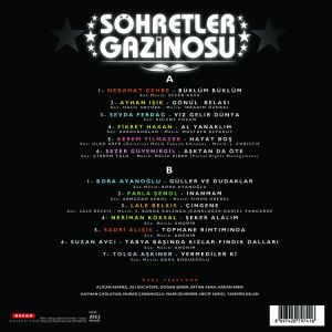 ŞÖHRETLER GAZİNOSU / SADRİ ALIŞIK, AYHAN IŞIK, NEBAHAT ÇEHRE, FİKRET HAKAN, LALE BELKIS - 2022 BASKI LP SIFIR PLAK