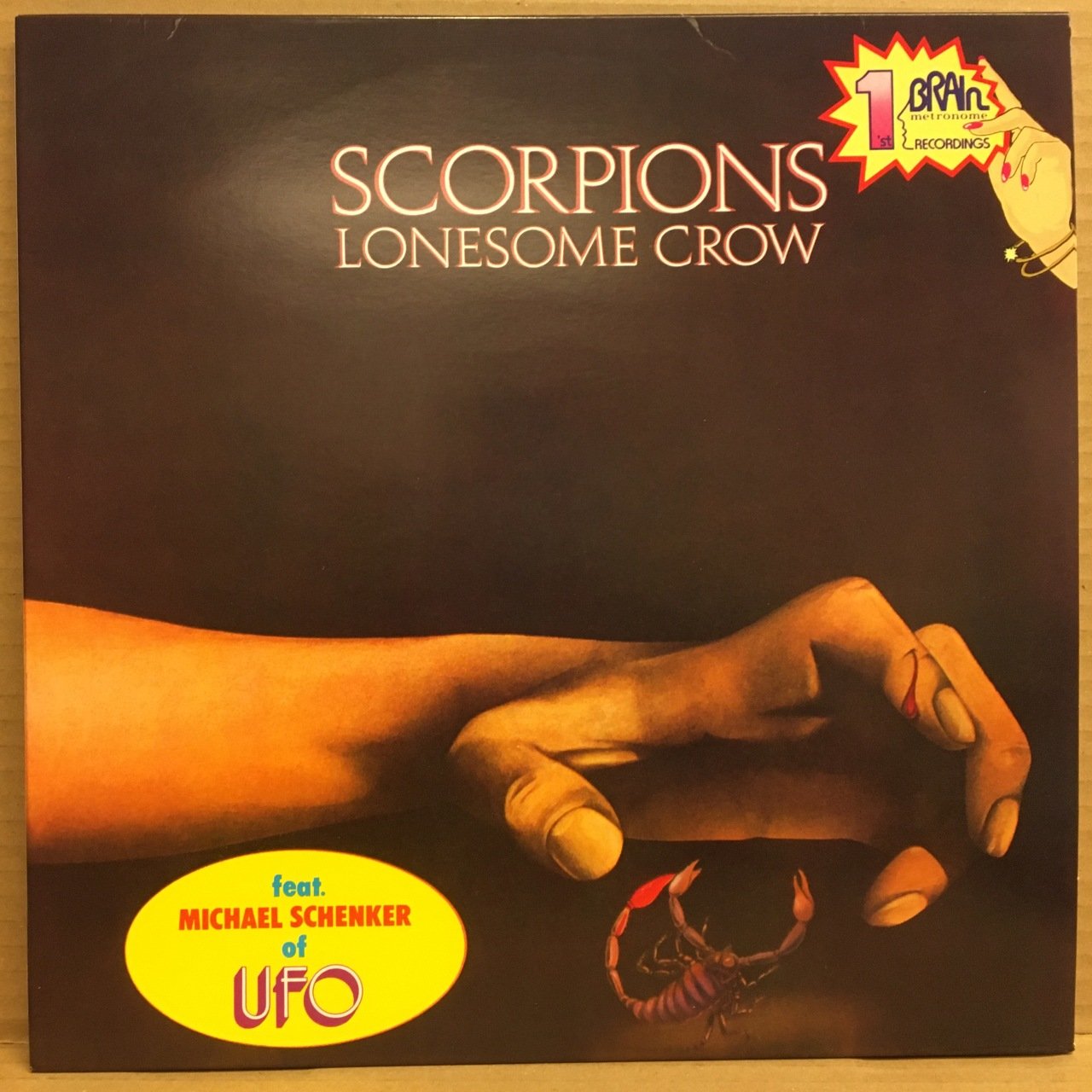 SCORPIONS - LONESOME CROW (1972) 2009 REISSUE 2.EL PLAK