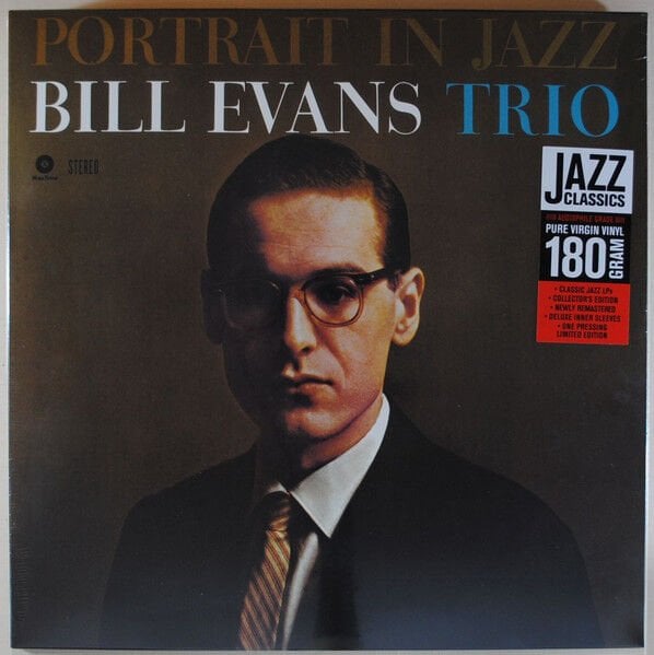 THE BILL EVANS TRIO - PORTRAIT IN JAZZ (1960) - LP 2010 REMASTERED REISSUE 180GR SIFIR PLAK