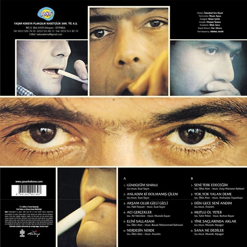 FERDİ ÖZBEĞEN - BİR SIR GİBİ (1982) - LP SARI RENKLİ 2026 BASIM SIFIR PLAK