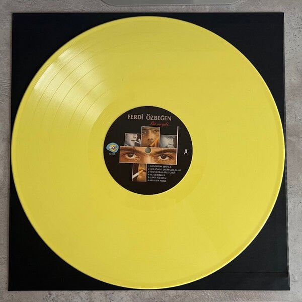 FERDİ ÖZBEĞEN - BİR SIR GİBİ (1982) - LP SARI RENKLİ 2026 BASIM SIFIR PLAK