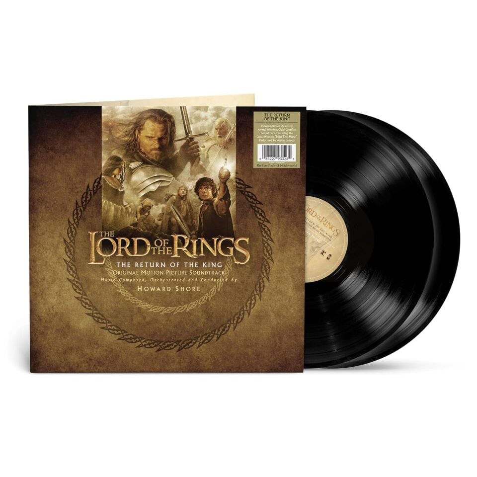 THE LORD OF THE RINGS THE RETURN OF THE KING (2003) - HOWARD SHORE - 2LP 2025 SIFIR PLAK