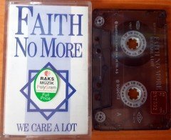 FAITH NO MORE - WE CARE A LOT (1996) RAKS CASSETTE MADE IN TURKEY ''USED''