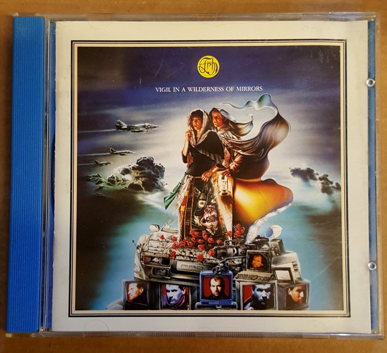 FISH (Ex MARILLION) VIGIL IN A WILDERNESS OF MIRRORS (1990) CD 2.EL