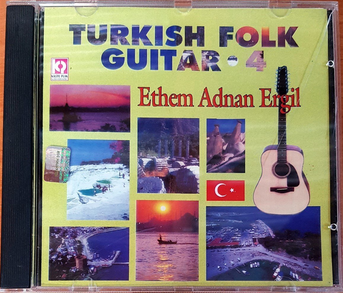 TURKISH FOLK GUITAR 4 / ETHEM ADNAN ERGİL CD 2.EL