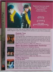 PEDRO ALMODÓVAR KOLEKSİYON - ÇIPLAK TEN - SİNİR KRİZİNİN EŞİĞİNDEKİ KADINLAR - TUTKU KANUNU - 3DVD KUTU 2.EL