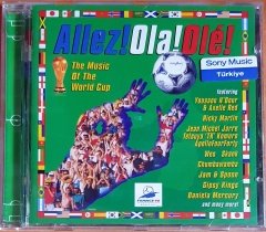 ALLEZ! OLA! OLE! / THE MUSIC OF THE WORLD CUP / COCO LEE, BELLINI, FEY, WES, RICKY MARTIN, JAM & SPOON (1998) COLUMBIA CD 2.EL