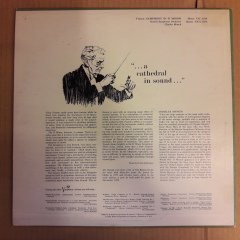 FRANK - SYMPHONY IN D MINOR / CHARLES MUNCH - LP 2.EL PLAK