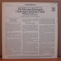 THE MORMON TABERNACLE CHOIR SINGS CHRISTMAS CAROLS - LP 2.EL PLAK