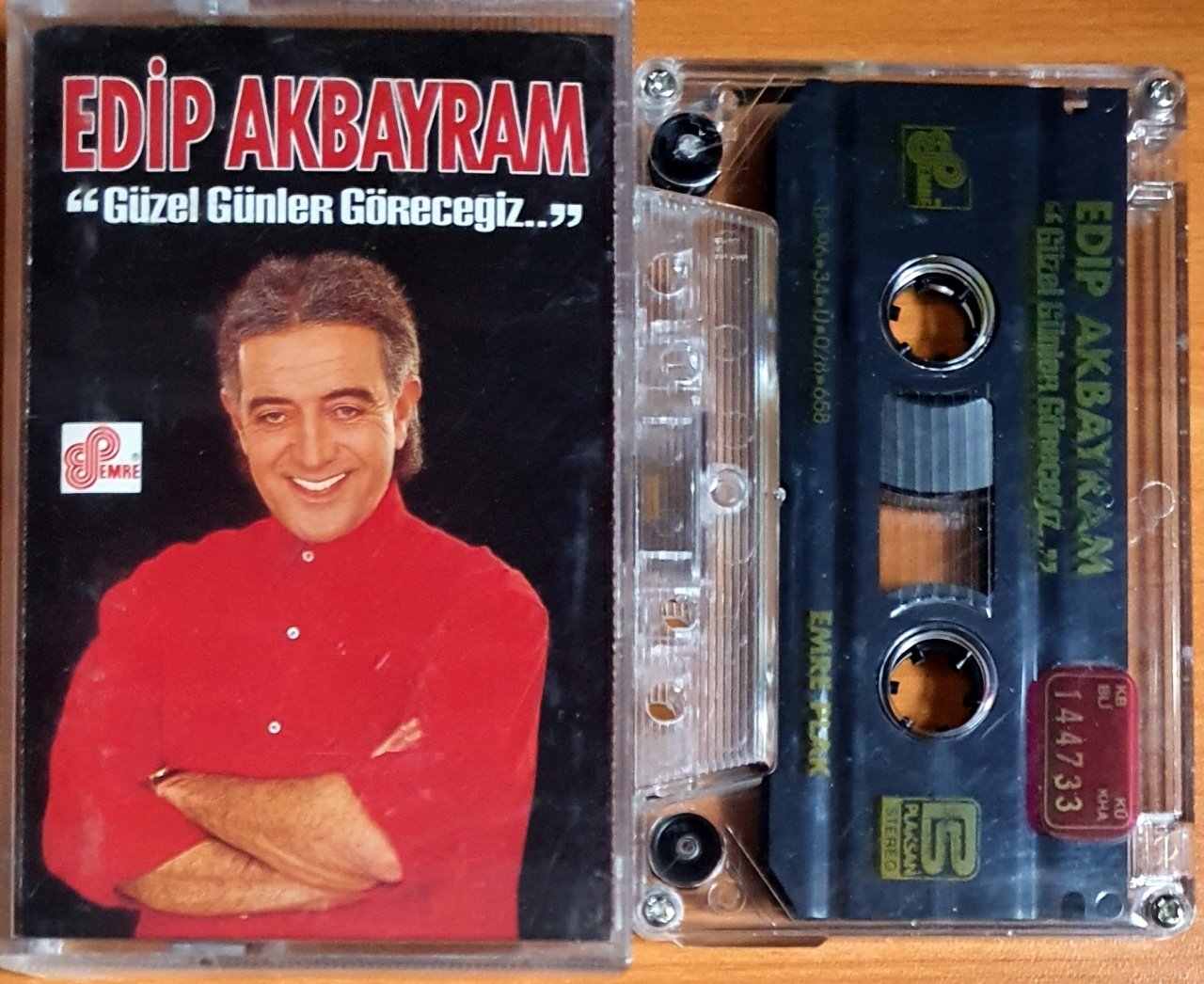 EDİP AKBAYRAM - GÜZEL GÜNLER GÖRECEĞİZ (1996) - KASET EMRE 2.EL