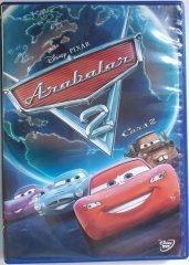 ARABALAR 2 - THE CARS 2 - PIXAR ANİMASYON - DVD 2.EL