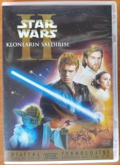 STAR WARS II KLONLARIN SALDIRISI - STAR WARS II ATTACK OF THE CLONES - EWAN McGREGOR - DVD 2.EL