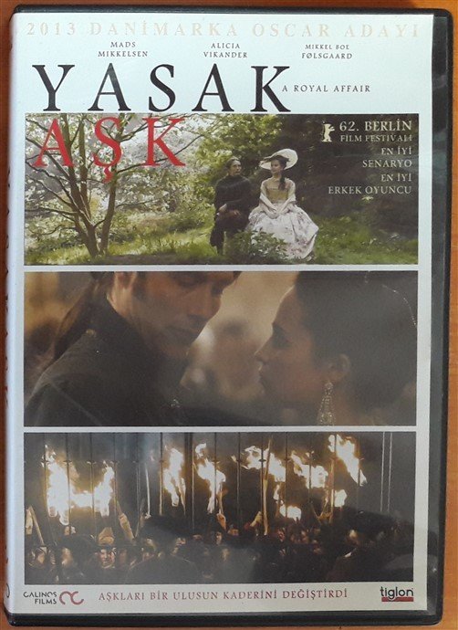 YASAK AŞK - EN KONGELIG AFFÆRE - MADS MIKKELSEN - DVD 2.EL