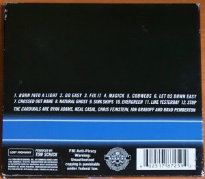RYAN ADAMS & THE CARDINALS - CARDINOLOGY (2008) - CD LOST HIGHWAY 2.EL
