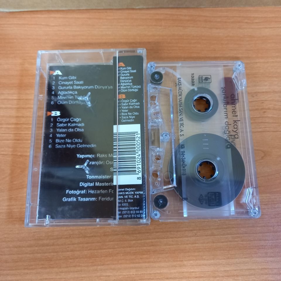 AHMET KAYA - ŞARKILARIM DAĞLARA (1994) - KASET 2.EL