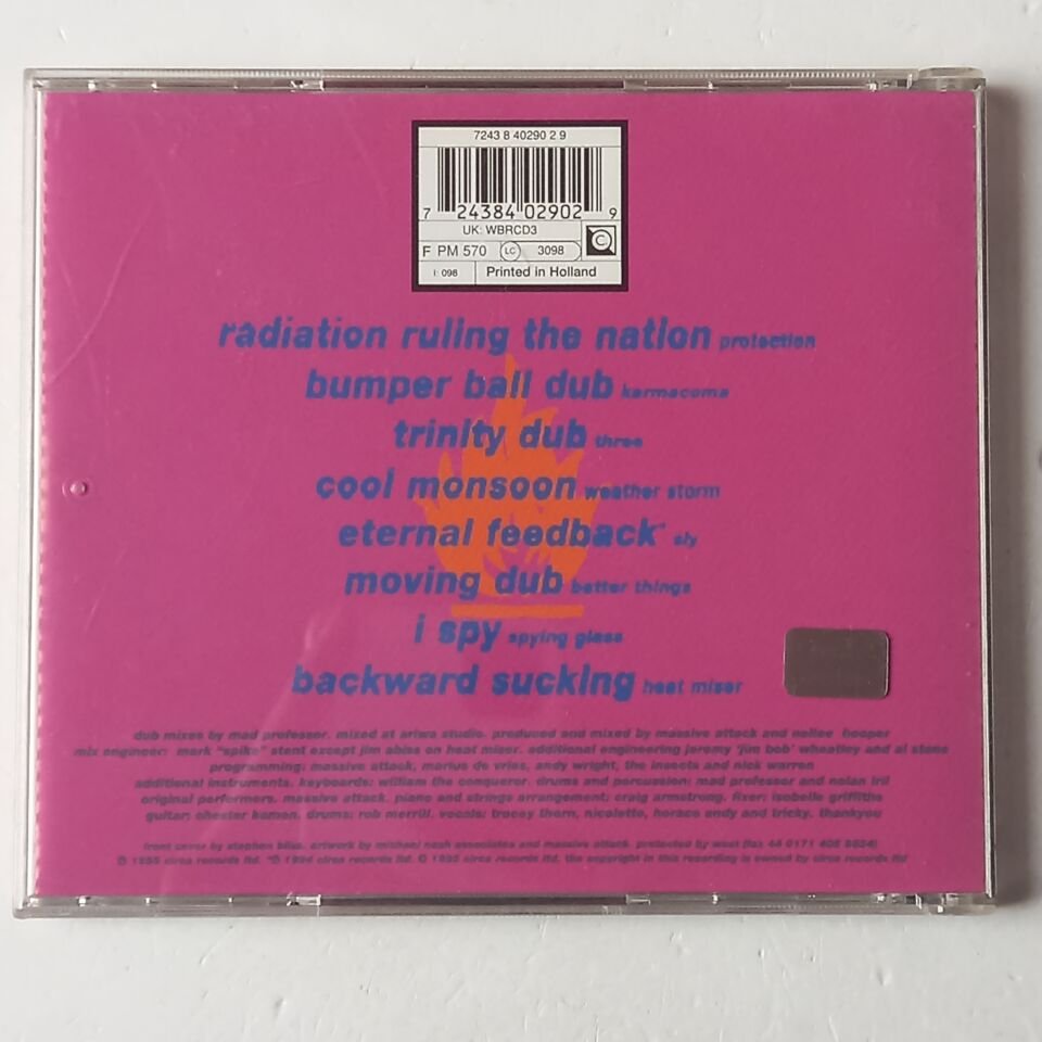 MASSIVE ATTACK V MAD PROFESSOR – NO PROTECTION (1995) - CD 2.EL
