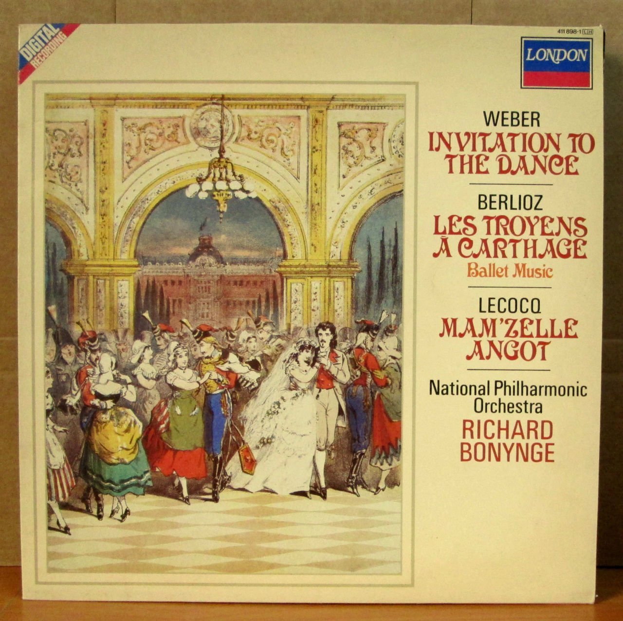 WEBER - BERLIOZ - LECOCO - R. BONYNGE LP 2.EL