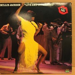 MILLIE JACKSON - LIVE AND OUTRAGEOUS - LP 2.EL PLAK