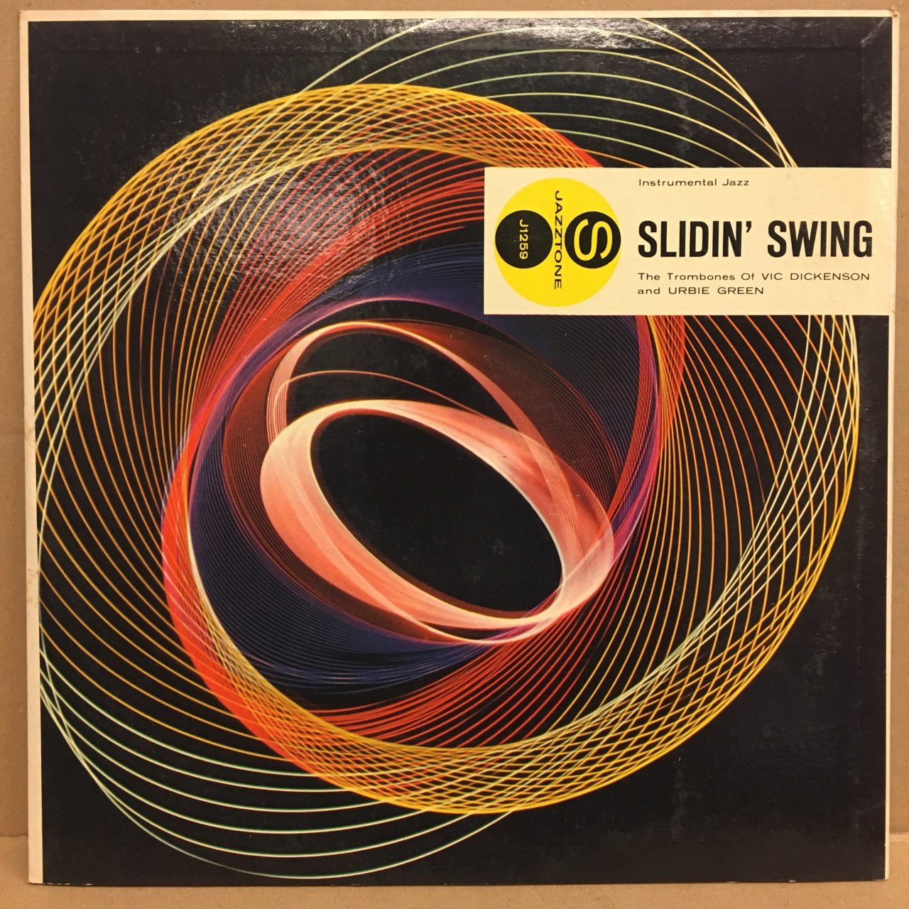 SLIDIN' SWING THE TROMBONES OF VIC DICKENSON & URBIE GREEN 1957 2.EL PLAK