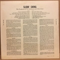 SLIDIN' SWING THE TROMBONES OF VIC DICKENSON & URBIE GREEN 1957 2.EL PLAK