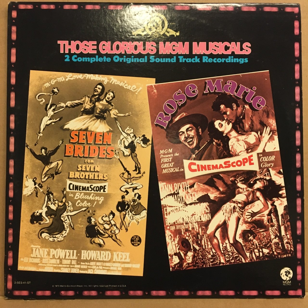 SEVEN BRIDES FOR SEVEN BROTHERS / ROSE MARIE - MGM SOUNDTRACKS (1973) 2.EL 2PLAK