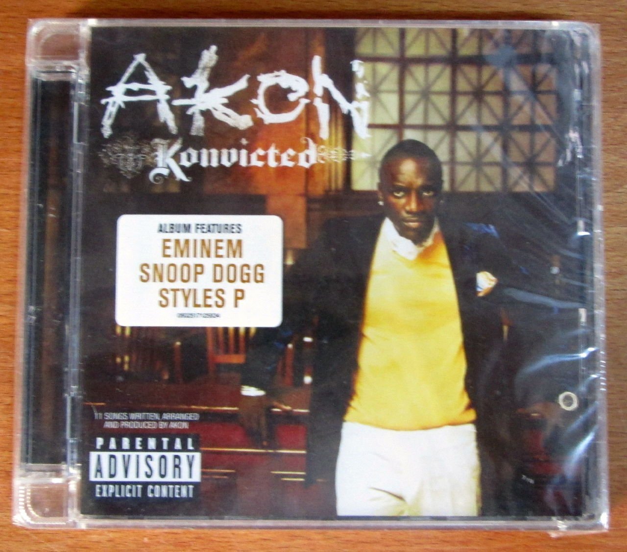 AKON - KONVICTED CD SIFIR