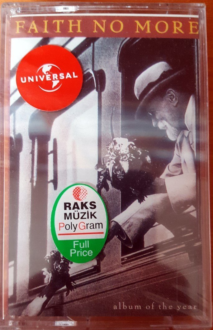 FAITH NO MORE - ALBUM OF THE YEAR (1997) RAKS CASSETTE MADE IN TURKEY ''NEW''