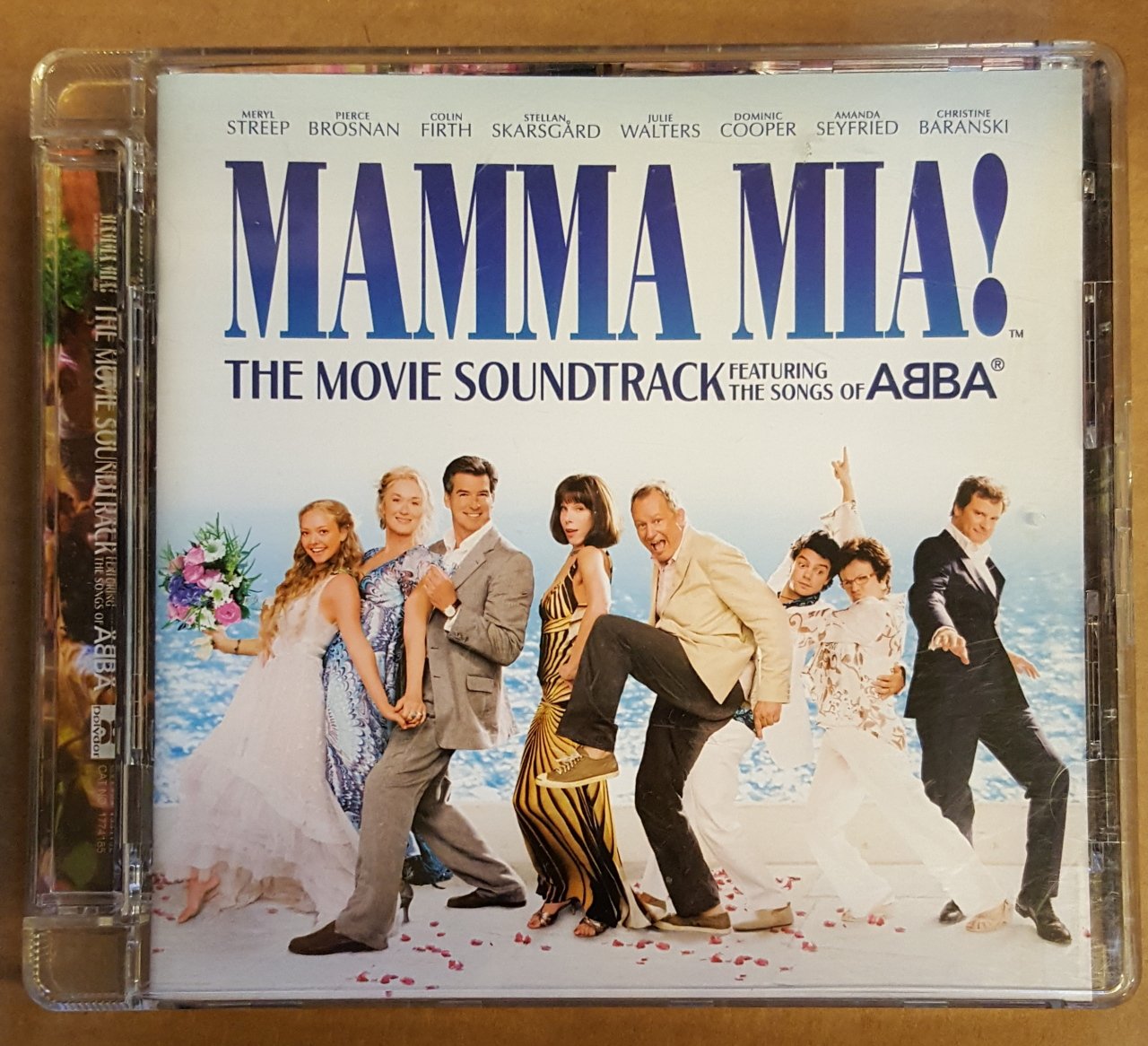 MAMMA MIA THE MOVIE SOUNDTRACK CD SONGS OF ABBA MERYL STREEP PIERCE BROSNAN 2.EL