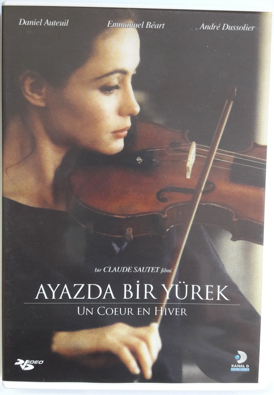 AYAZDA BİR YÜREK - UN COEUR EN HIVER - DANIEL AUTEUIL - EMMANUEL BÉART - ANDRÉ DUSSOLIER - CLAUDE SAUTET - DVD 2.EL