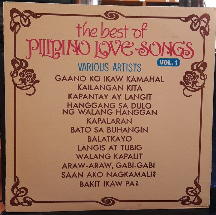 BEST OF PILIPINO LOVE SONGS VOL.1 - 2.EL PLAK