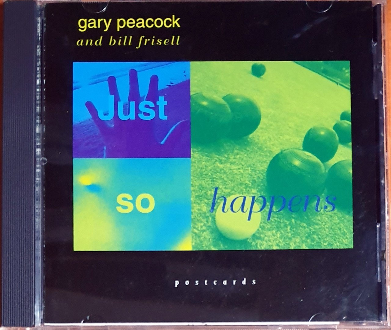 GARY PEACOCK AND BILL FRISELL - JUST SO HAPPENS (1994) - CD POSTCARDS 2.EL