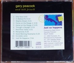 GARY PEACOCK AND BILL FRISELL - JUST SO HAPPENS (1994) - CD POSTCARDS 2.EL